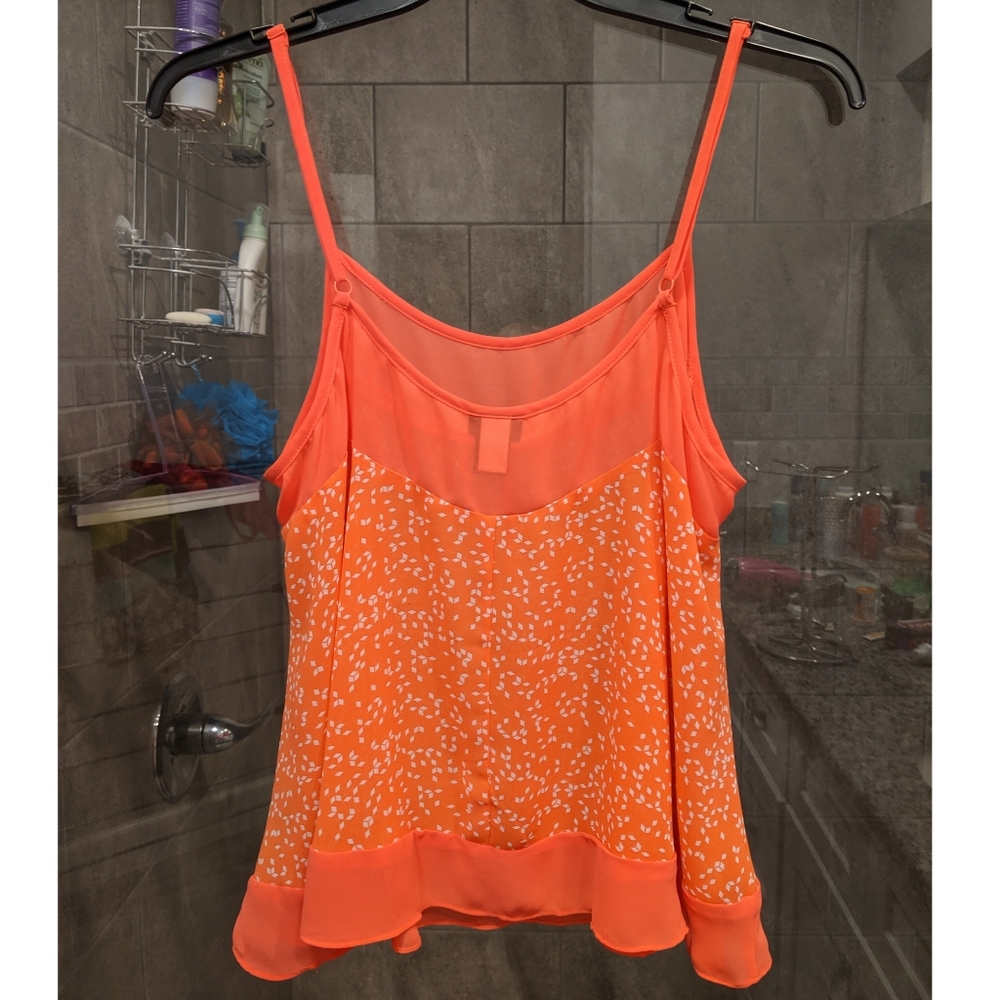 DONATING 1/20/25 Torrid Sheer Coral Tank Top - Picture 5 of 8